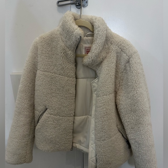 Levi’s Sherpa Zip Front Jacket - Picture 2 of 4